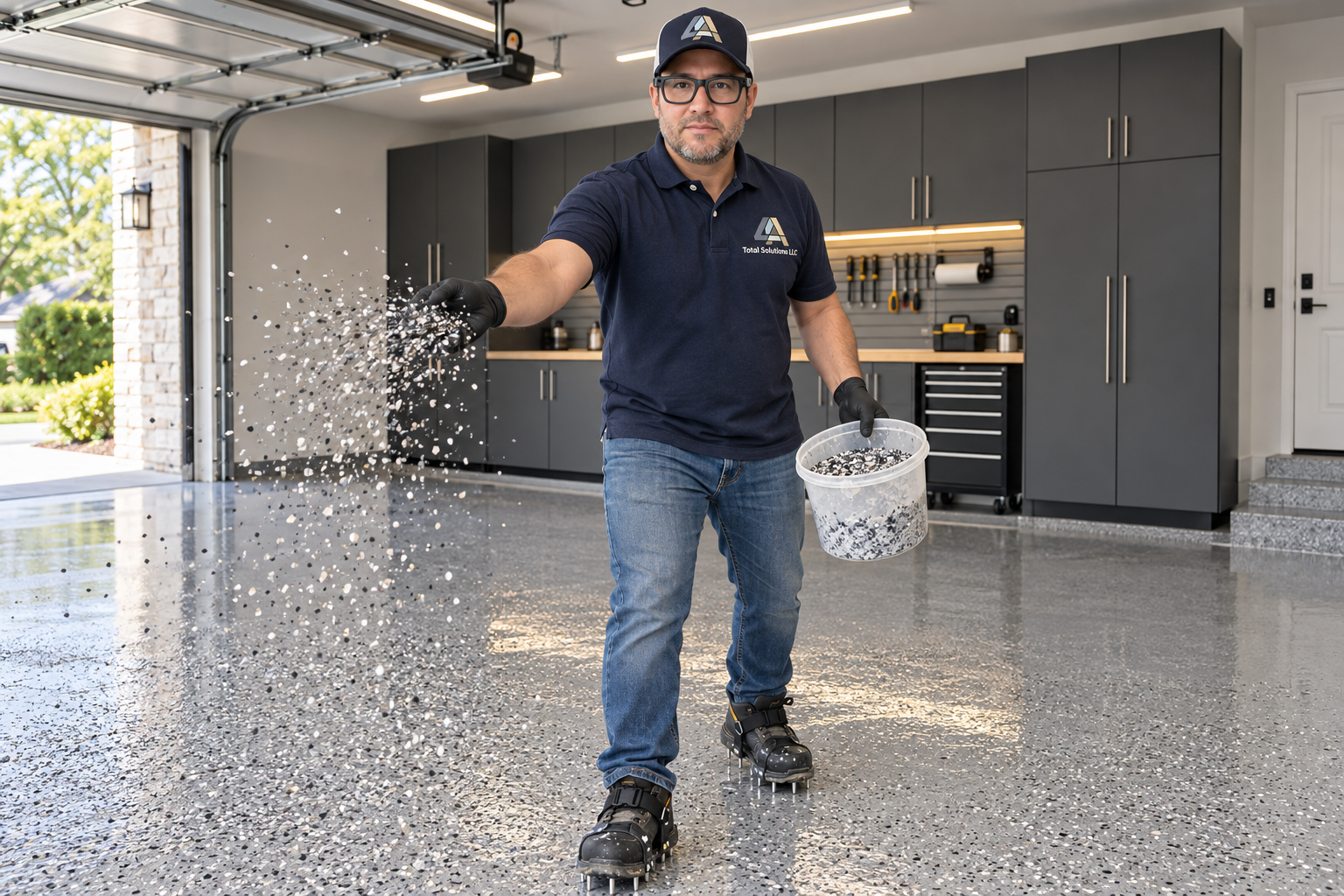 Epoxy Flooring service illustration